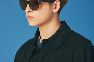 新連載「JO1 The Dream Goes On！」 金城碧海さん,が選ぶサングラスは？【雑誌こぼれ話】 ベーシックなレイバンのサングラスをセレクトした金城…