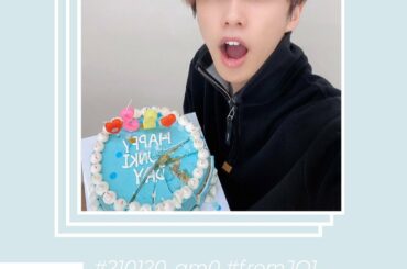
1月20日ですよ！﻿
1月20日ですよ！﻿
行くで！﻿
せーの！﻿
Happy birthday junki !﻿
今日で23歳になりました﻿
JAM本当に…