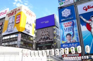 ︎ Amazon Music  大阪・戎橋 街頭ビジョンにて
#REAL 広告映像が現在放映中  @amazonmusicjp