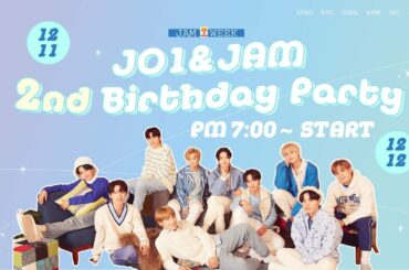 JO1｜2021 JAM WEEK - JO1&JAM 2nd Birthday Party