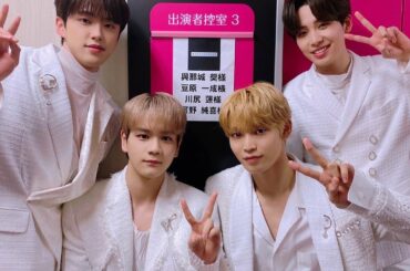 フジテレビ 貴方のスマホで決める夜
河野純喜 豆原一成 與那城奨 川尻蓮 が
出演させていただきました！  ありがとうございました！  #JO1 #WANDER…