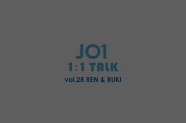 JO1 FC不定期MOVIEコンテンツ
『1:1 Talk』更新！  今回の組み合わせは…  JO1の1:1Talkは
JO1公式サイトFCコンテンツ
『MOV