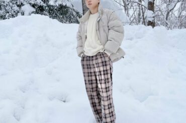 [#鶴房汐恩]
こんにちは。宇宙の雪国から
来ました。しおんです。  #JO1 #TSURUBOSHION