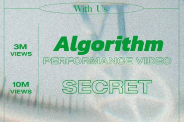 JO1 2ND ALBUM “KIZUNA”
‘With Us’ MV YouTube 再生公約  ⟴ 300万回VIEWS：
‘Algorithm’ PERF