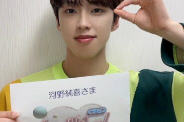 NHK Eテレ《 ハングルッ!ナビ 》
#河野純喜 が
出演させていただきました！  ありがとうございました！  #JO1 #KIZUNA #With_Us