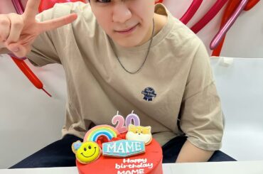 [#豆原一成]
今日誕生日迎えました！
20歳という日をメンバーと過ごせたこと本当に嬉しく思います！
いろんな人に愛されているんだなぁと改めて感じました！
JA…