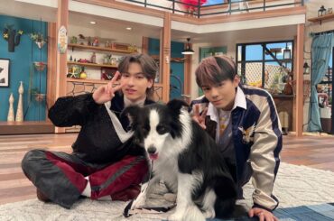 関西テレビ《 2時45分からは
スローでイージーなルーティーンで 》
#金城碧海 #鶴房汐恩 が
出演させていただきました  ありがとうございました！  #JO