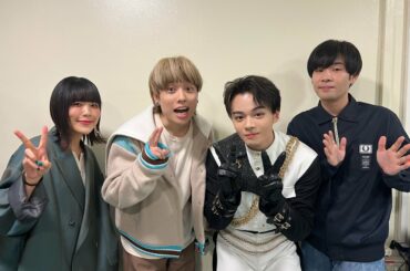 [#鶴房汐恩] 
Saucy Dogさん
ありがとうございました
憧れてる方と一緒に
紅白のステージに立てて嬉しかったです(^ ^)  #SaucyDog #J