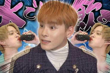 コーラで薬を飲む瑠姫を何度も注意する拓実【JO1/白岩瑠姫】