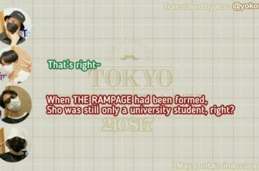 [ENG SUB] Yonashiro Sho x Kamiya Kenta nostalgic & heartwarming story | JO1 與那城奨 x THE RAMPAGE