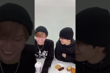 瑠姫くん5thセンター確定の瞬間👑✨おめでとう😊白岩瑠姫#木全翔也#JO1#インスタライブ#WANDERING#るきまた