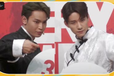 JO1與那城奨＆佐藤景瑚、カンフー衣装で登場！「これは初めて」と笑顔　映画「エブリシング・エブリウェア・オール・アット・ワンス」大ヒット祈願イベント