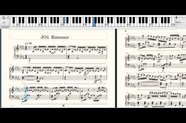 JO1【Romance】piano cover