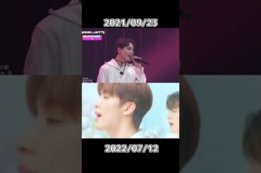 【努力】BloomingAgainの豆ちゃんの成長がすごすぎる😭😭😭【豆原一成】#jo1 #豆原一成 #shorts