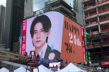 JO1 ジェイオーワン SATO KEIGO 佐藤景瑚 🎂 2022.07.29: HAPPY KEIGO DAY NY Times Square Birthday Ad