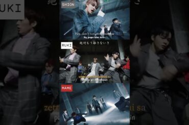 "Zettai mou hanasanai sa" in 3 versions (Shion, Ruki, Mame-chan)🔥Which one do you like?#shorts#jo1