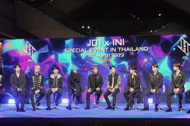 [TALK SESSION] กับ หนุ่มๆ “JO1” งานแถลงข่าว "JO1 x INI SPECIAL EVENT IN THAILAND"