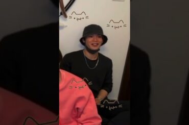 #與那城奨 #黒猫 #JO1#shorts 🌺😸💚