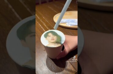 台湾JAMの2回目のカラーラテアート #jam #jo1 #河野純喜 #カラーラテアート