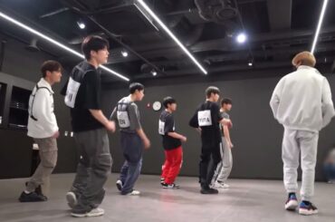 REN's Dance Lesson for DXTEEN "Sail Away" ダンス振り入れ 川尻蓮