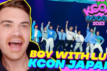 JO1 - 'BOY WITH LUV' Performance Reaction | KCON JAPAN リアクション 反応 【JP SUB】