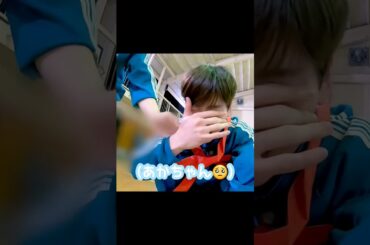 強そうだが意外と苦痛我慢に弱い赤ちゃん😣 #金城碧海 #jo1