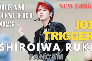 【NEW Edition】2023.05.27 JO1 - Trigger 白岩瑠姫 RUKI focus (4K Fancam) DREAM CONCERT in BUSAN