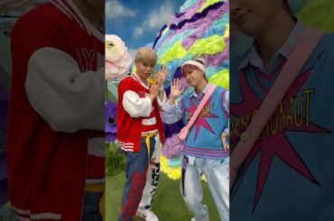 JO1｜'NEWSmile' 🥛#RUKI × #SHO #JO1 #NEWSmile #白岩瑠姫 #與那城奨 #NEWSmileチャレンジ#えくぼダンス #NewMusic  #shorts