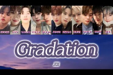 JO1／Gradation 《 パート割り-歌詞-ENG SUB 》