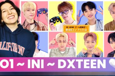 [LAPONEゲーム部] 第1回スマブラ大会 #3 [ENG SUB] JO1 ~ INI ~ DXTEEN | Reaction @LAPONEofficial