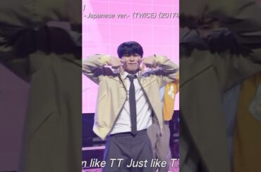 【木全翔也focus】231202 Twice 「TT」  cover by JO1