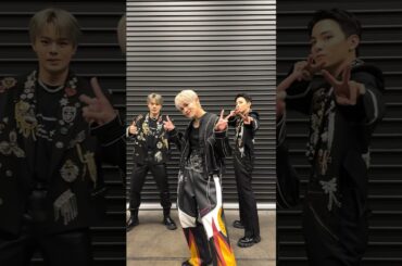 実は・・・拓実くんと汐恩くんがファーフラも一緒に踊ってくれました🪽ありがとうございました！#JO1 #TAKUMI #SHION #DXTEEN #NALU #LAPOSTA2024 #たろカメ