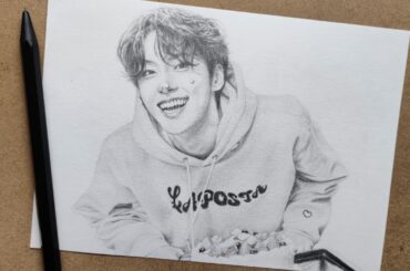 JO1の河野純喜くんのイラストを描きました