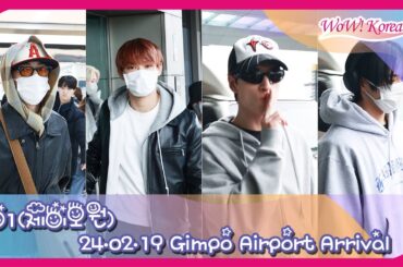 [4K] JO1、久しぶりに韓国に入国… 「地上界の赤ちゃん王子たちが来ました~」