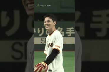 JO1川西拓実、始球式で圧巻の“球速125キロ”に会場どよめき #川西拓実 #JO1 #始球式 #バジーノイズ #shorts