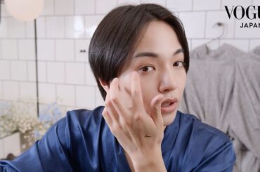 JO1大平祥生のお絵描き気分で目元をクールに見せるメイク。| Beauty Secrets | VOGUE JAPAN