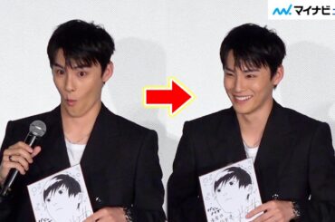 JO1川西拓実、観客の反応に驚き＆笑顔！原作者の前での“天然発言”に桜田ひより爆笑　映画『バジーノイズ』公開後 御礼舞台挨拶