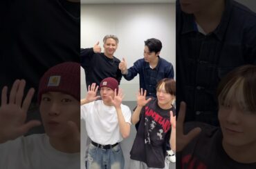 蓮くん、拓実くんが一緒に「Good Luck」踊ってくれました️‍❤️‍🔥ありがとうございました！@JO1_official​⁠#JO1#川尻蓮#川西拓実#DXTEEN#大久保波留#谷口太一