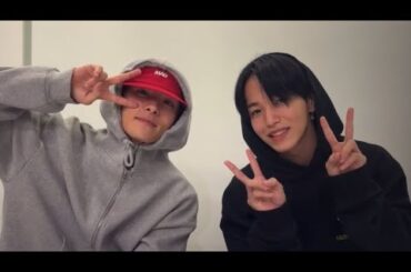 【JAM week】2023.12.12 JO1 インスタライブ 大平祥生 川西拓実