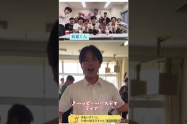 【JO1】純喜が歌う🎂ハピバ♬#河野純喜