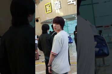 JO1 金城碧海、韓国で日程を全部終えて帰るSKY #shorts