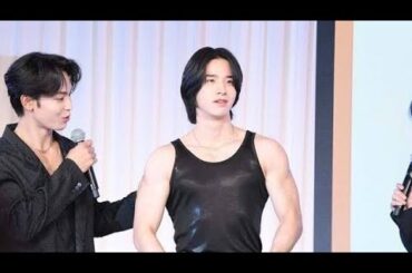 JO1佐藤景瑚、会見で脱ぐ「LAPOSTA 2025」開催への意気込み表現