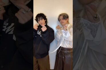 JO1マッスルズの豆原さんとはーとしょっとさせていただきました！！ありがとうございました！！#Heart_Shot #Heart_Shot_Challenge #JO1 #木全翔也 #豆原一成