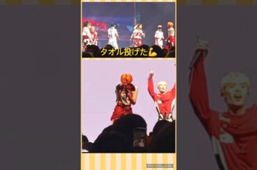 【JO1】⚾️テスドラで🦊蓮さまのタオルが🙌#川尻蓮