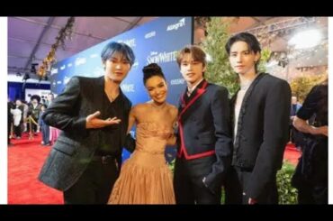 JO1河野純喜「白雪姫」USプレミア初参戦 與那城奨＆佐藤景瑚も応援駆け付け夢の共演