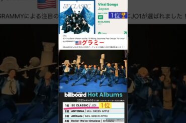 【JO1】🏆1位🎉BE CLASSIC 色々と話題に😍#河野純喜