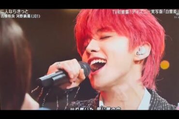 [Mステ]【與那城奨 × 河野純喜（JO1）】「実写版『白雪姫』には絶対2曲ある」幻想的でユーモア溢れる夢のステージ｜ミュージックステーション2時間SP