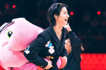 JO1 佐藤景瑚、千葉ジェッツvs仙台89ERS戦に登場　ソロ楽曲「BANANA」をパフォーマンス