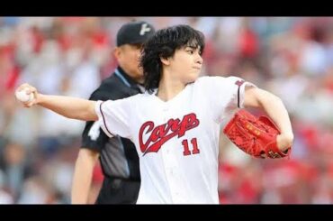 🎉JO1 豆原一成、マツダスタジアムでノーバン始球式⚾️「自分らしく投げられた」💖真っ赤に染まった球場に感激🌟