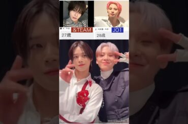 【JO1と&TEAM】蓮くんとKくん🕺#川尻蓮